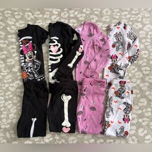 4T girls Halloween pajamas